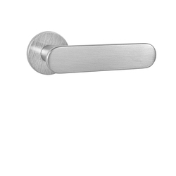 Kľučky na okrúhlych rozetách Strieborný Tupai