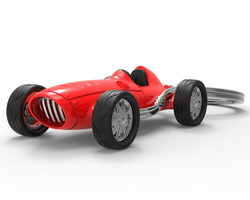 KĽÚČENKY Červený MTM