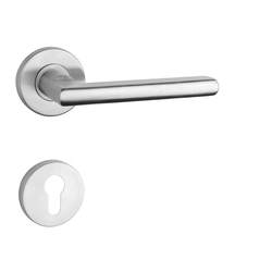 Kľučky na okrúhlych rozetách Strieborný STERK