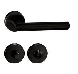 Kľučky na okrúhlych rozetách Čierny Tupai