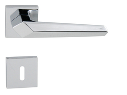 Kľučky na hranatých rozetách Strieborný Cebi