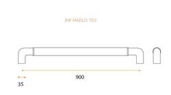 Madlá okrúhle priame Kombinovaný JNF