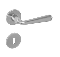 Kľučka na dvere TI - BONA - R 293 5S CHM - chróm matný (96) | MP-KOVANIA.sk