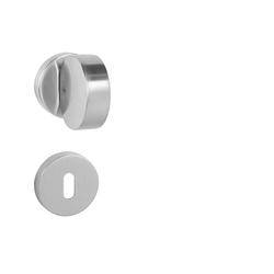 Kľučky na okrúhlych rozetách Strieborný COLOMBO