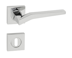 Kľučky na hranatých rozetách Strieborný FROSIO BORTOLO