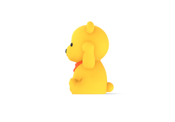 Nočné lampy Žltý DHK