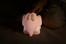 Nočné lampy Ružový DHK