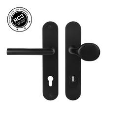 Bezpečnostné kovanie RC3 MPK - SECURO A01 PLUS - SO M1 FAVORIT CIM - čierna matná (F5) | MP-KOVANIA.sk