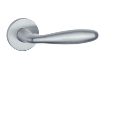 Kľučky na okrúhlych rozetách Strieborný APRILE