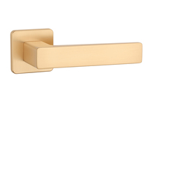 Kľučky na hranatých rozetách Zlatý APRILE