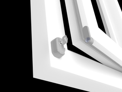 Bezpečnostné lankové zámky a západky na okná Strieborný PD