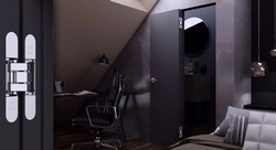 Skryté pánty a závesy na interiérové dvere Biely Koblenz