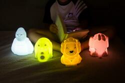 Nočné lampy Ružový DHK