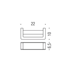 Držiaky na uterák Strieborný COLOMBO