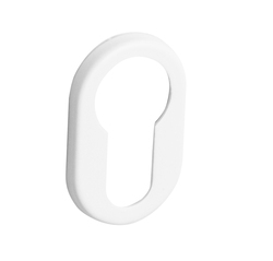 Úzke oválne rozety Biely NUDA - VERUM ITALY