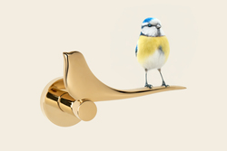 Kľučky na okrúhlych rozetách Zlatý COLOMBO