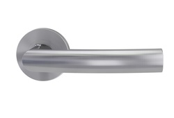 Kľučka na dvere GK - LORITA PROF - R - S2L s uzamykaním NEM - nerez matná (EM) | MP-KOVANIA.sk
