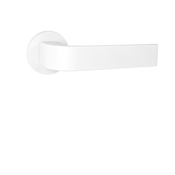 Kľučky na okrúhlych rozetách Biely Tupai