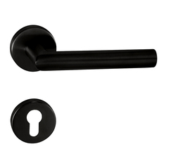 Kľučky na okrúhlych rozetách Čierny Tupai