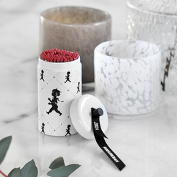 Zápalky a podpaľovače Biely SN