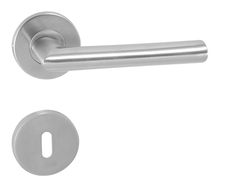 Kľučky na okrúhlych rozetách Strieborný MPK