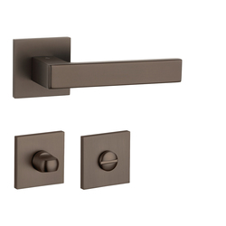 Kľučky na hranatých rozetách Hnedý APRILE