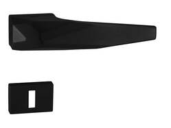 Kľučka na dvere TI - ICEBERG - RT 4003RT CIM - čierna matná (153) | MP-KOVANIA.sk