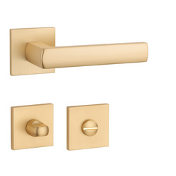 Kľučky na hranatých rozetách Zlatý APRILE