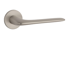 Kľučky na okrúhlych rozetách Strieborný APRILE