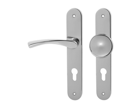 Kľučky na oválnych štítoch Strieborný FROSIO BORTOLO