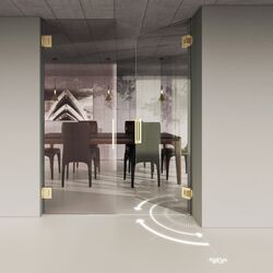 Rôzne iné pánty a závesy na sklenené dvere Zlatý JNF