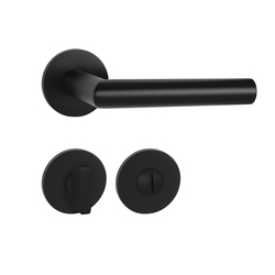 Kľučky na okrúhlych rozetách Čierny Tupai