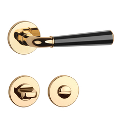 Kľučky na okrúhlych rozetách Kombinovaný APRILE