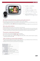 Digitálne kukátka Strieborný AXA