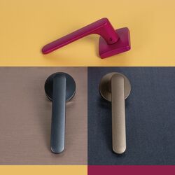 Kľučky na okrúhlych rozetách Hnedý COLOMBO