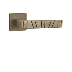 Kľučky na hranatých rozetách Bronzový FROSIO BORTOLO