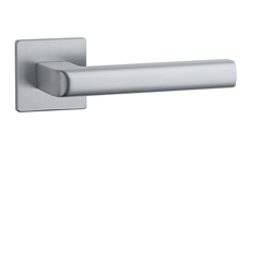 Kľučky na hranatých rozetách Strieborný APRILE