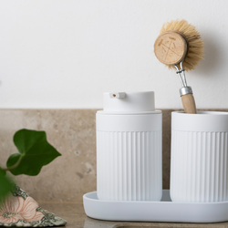 Dávkovače mydla Biely SMEDBO