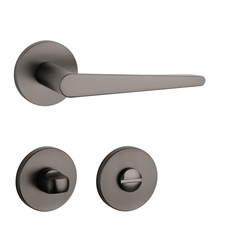 Kľučky na okrúhlych rozetách Sivý APRILE