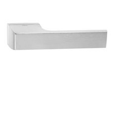 Kľučky na obdĺžnikových rozetách Strieborný Tupai