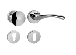 Kľučky na okrúhlych rozetách Strieborný FROSIO BORTOLO