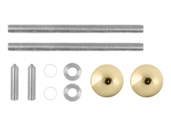 Spojovací materiál pre madlo CB - Spojovací materiál pre ks DREVO ZLL - zlatá lesklá (ON) | MP-KOVANIA.sk