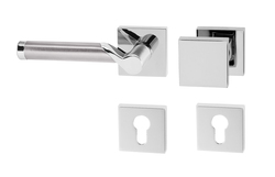 Kľučky na hranatých rozetách Kombinovaný Tupai