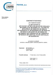 Kľučky na okrúhlych rozetách Strieborný MPK