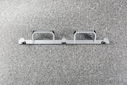 Vešiaky a háčiky  Strieborný COLOMBO