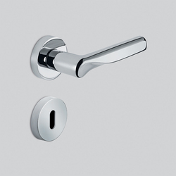 Kľučky na okrúhlych rozetách Strieborný COLOMBO