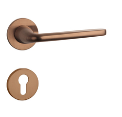 Kľučky na okrúhlych rozetách Medený APRILE