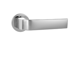 Kľučky na okrúhlych rozetách Strieborný Tupai