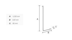 Madlá do kúpeľne Strieborný SMEDBO