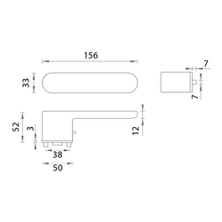 Kľučky s integrovaným uzamykaním Zlatý MPK